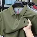 My Store 100% pure cotton short sleeved green polo shirt high-end luxury brand fashion Paul Pony embroidery golf men's business casual T-shirt